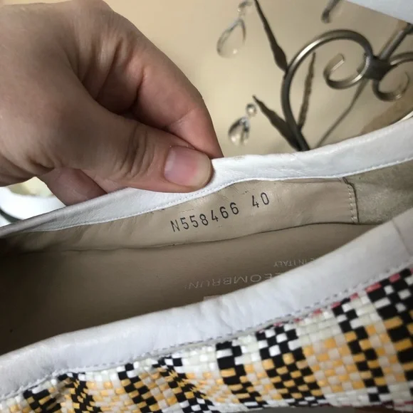 AGL Attilio Giusti Leombruni Plaid Ballet Flat Shoes - Picture 6 of 8